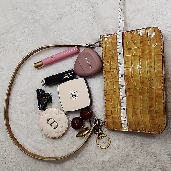 VTG FURLA Y2K  Crocs Soho/ Shoulder Bag - Picture 14 of 16